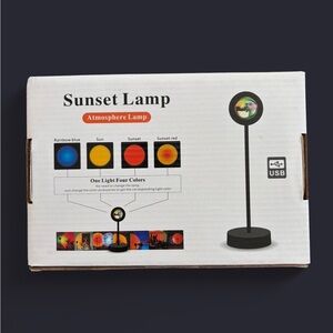 NWT Sunset lamp